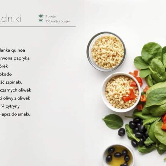 Sałatka z Quinoa - Składniki